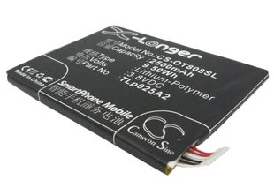 Alcatel 7046T, 7048, 7048A akku 2500mAh