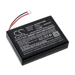 Panasonic itkuhälyttimen KX-HN1032W / KX-HN3001 yhteensopiva akku 2200mAh