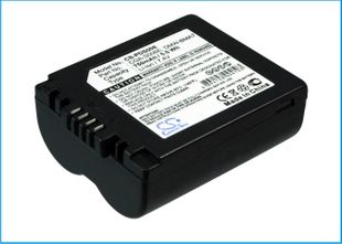 Panasonic CGA-S006, CGA-S006E, CGA-S006E/ 1B, CGR-S006, CGR-S006A/ 1B, CGR-S006E, CGR-S006E/ 1B, DMW-BMA7 yhteensopiva akku 750 mAh