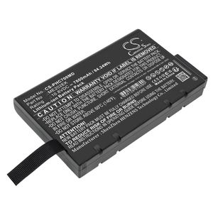 Philips lääketieteellisen laitteen Micron Transport CTG7 yhteensopiva akku 7800mAh