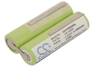 Philips HS920 Parranajokoneen akku 2,4 v 2000 mAh