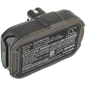 Ryobi BID-1801M, BID-180L, BID1821 akku 2000mAh