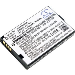 Reely kaukosäädinten GT4 EVO yhteensopiva akku 1700mAh