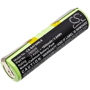 SAFT hätävalaistus 785509 yhteensopiva akku 1600mAh