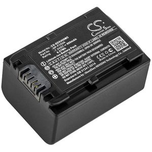 Sony FDR-AX33, FDR-AX40, FDR-AX45 akku 900mAh