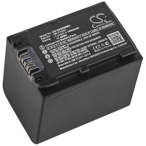 Sony FDR-AX33, FDR-AX40, FDR-AX45 akku 1600mAh