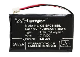 Safescan 6185 akku 1200mAh