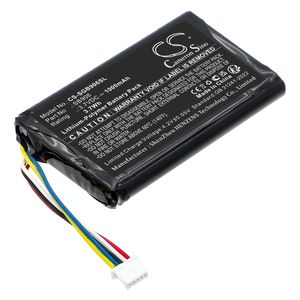 Shure lähetin / vastaanottimen MXW1X / MXW6X yhteensopiva akku 1000mAh