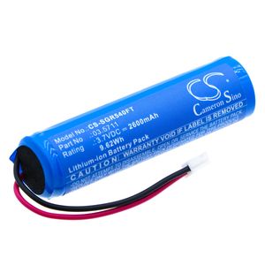 SCANGRIP taskulampun MAG3 COB LED / 03.5070 yhteensopiva akku 2600mAh