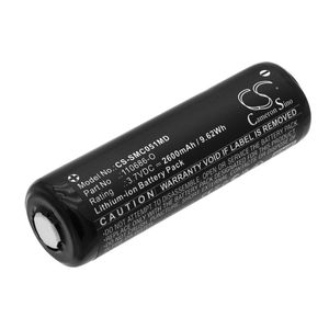 Somno Medics lääketieteellisen laitteen SomnoScreen type SSC051 yhteensopiva akku 2600mAh