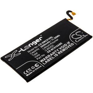 Samsung älypuhelinten Galaxy C10 Pro / Galaxy C910 yhteensopiva akku 3000mAh