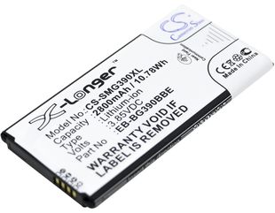 Samsung Galaxy Xcover 4 SM-G390 akku NFC tuella 2500 mAh