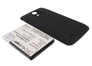 Samsung Galaxy Mega GT-I9200 ja GT-I9205 tehoakku erillisellä takakannella - 6400 mAh