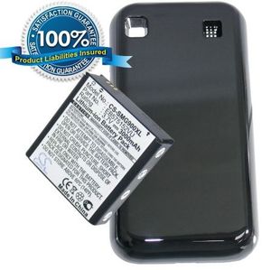 Samsung Galaxy S GT-i9000, Galaxy S PLUS GT-i9001 tehoakku laajennetulla takakannella 3000 mAh