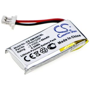 Sena 10U-AR-01, 10U-HR-01, SC-HR01 akku 80mAh / 0.30Wh