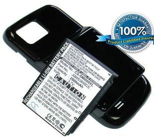 Samsung GT-I8000, GT-I8000H tehoakku laajennetulla takakannella 2000 mAh