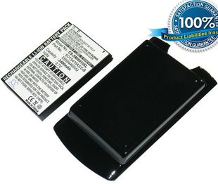 Samsung i8910 Omnia HD tehoakku laajennetulla takakannella 2400 mAh