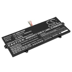 Samsung kannettavan tietokoneen Galaxy Book Mystic Silver NP750XDA-KD1IT / NT930SBE-K58F yhteensopiva akku 3500mAh