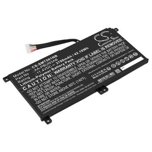 Samsung kannettavan tietokoneen NT501R5L-M15/C / NT501R5L-L05/R yhteensopiva akku 3700mAh