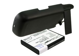 Samsung SGH-T769, Galaxy S Blaze 4G yhteensopiva tehoakku laajennetulla takakannella 3600 mAh