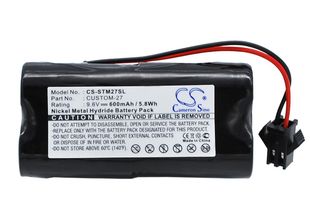 Tri-Tronics koirapannan 1016200 yhteensopiva akku 600mAh