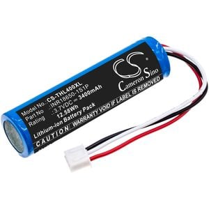 Theradome hygienialaitteiden LH40 / LH80 yhteensopiva akku 3400mAh