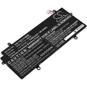Toshiba kannettavan tietokoneen Chromebook CB30-100 / Chromebook CB30-102 yhteensopiva akku 3300mAh