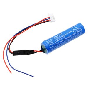 Trumpf lääketieteellisen laitteen OP pillar Teco-Trusystem yhteensopiva akku 2600mAh