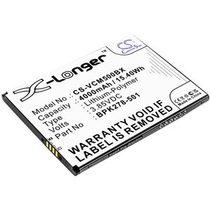 Verifone maksupäätteen CM5 yhteensopiva akku 4000mAh