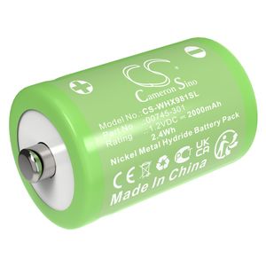 Wahl leikkuukoneen 7060 / 9020 yhteensopiva akku 2000mAh