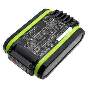 Worx ruohonleikkurin Landroid L1000 / Landroid L1500 2019 yhteensopiva akku 2000mAh