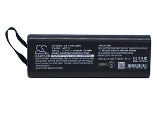 Yokogawa lääketieteellisen laitteen AQ7270 / AQ-7270 yhteensopiva akku 2100mAh