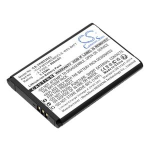 Yealink langattoman puhelimen W53 / W53h yhteensopiva akku 900mAh