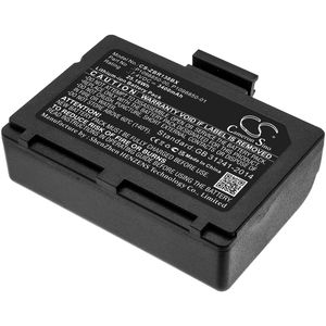 Zebra kannettavien tulostimen ZR138 yhteensopiva akku 3400mAh