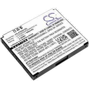 ZTE älypuhelinten E821 yhteensopiva akku 800mAh