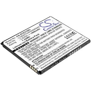 ZTE älypuhelinten Blade Vantage 2 / Z3153 yhteensopiva akku 1900mAh