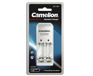 Camelion BC-0901 Plug-In akkulaturi Ni-Cd ja Ni-Mh AA/AAA akuille