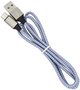 Devia Vogue Punottu Micro USB synkronointi- ja latauskaapeli 2.4 A