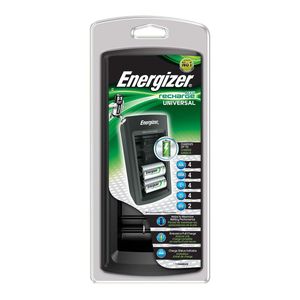 Energizer  NiMH Akkuparistojen laturi AA / AAA / C / D / 9V