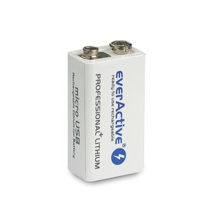 everActive 6F22 / 9V akkuparisto Li-ion 550 mAh