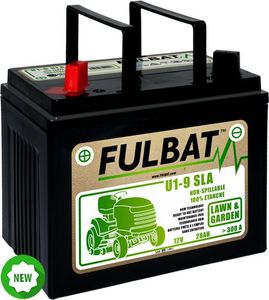 Fulbat U1-9 AGM 12V 28Ah 300CCA ajettavan ruohonleikkurin akku