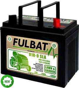 Fulbat U1R-9 AGM 12V 28Ah 300CCA ajettavan ruohonleikkurin akku