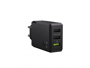 Green Cell Laturi 30W - USB x 3