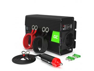 Green Cell Invertteri autoon 12V - 230V 300W/600W muokattu siniaalto