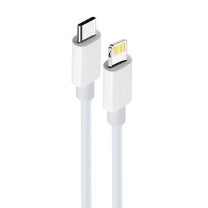 Maxlife MXUC-05 USB-C - Lightning kaapeli 1m 20W - valkoinen