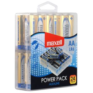 Maxell Power Pack Alkaline paristot, LR6 (AA), 1,5V, 24-pakkaus