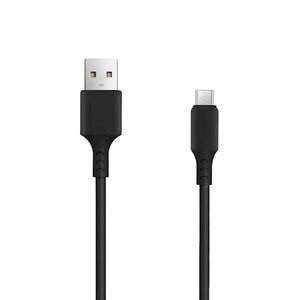 Setty micro USB-kaapeli 1m 3A - Musta