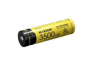 Nitecore NL1836HP 18650 8A 3.6V Akkuparisto 3500 mAh