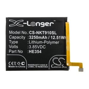 Nokia 9 PureView akku - 3250mAh