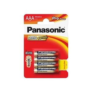 Panasonic Alkaline Paristo LR03 / AAA Pro Power - 4kpl